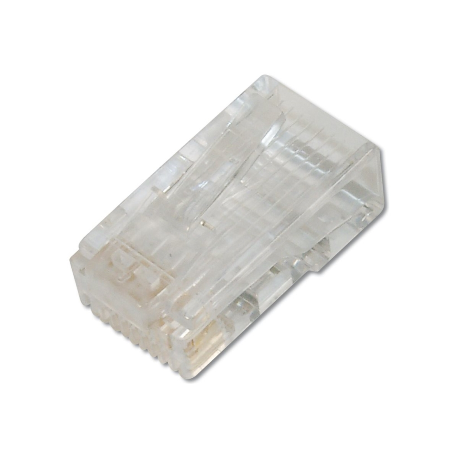 DIGITUS CAT 6 Modular Connectors for Round Cables Unshielded 100 Pcs. Cables Network