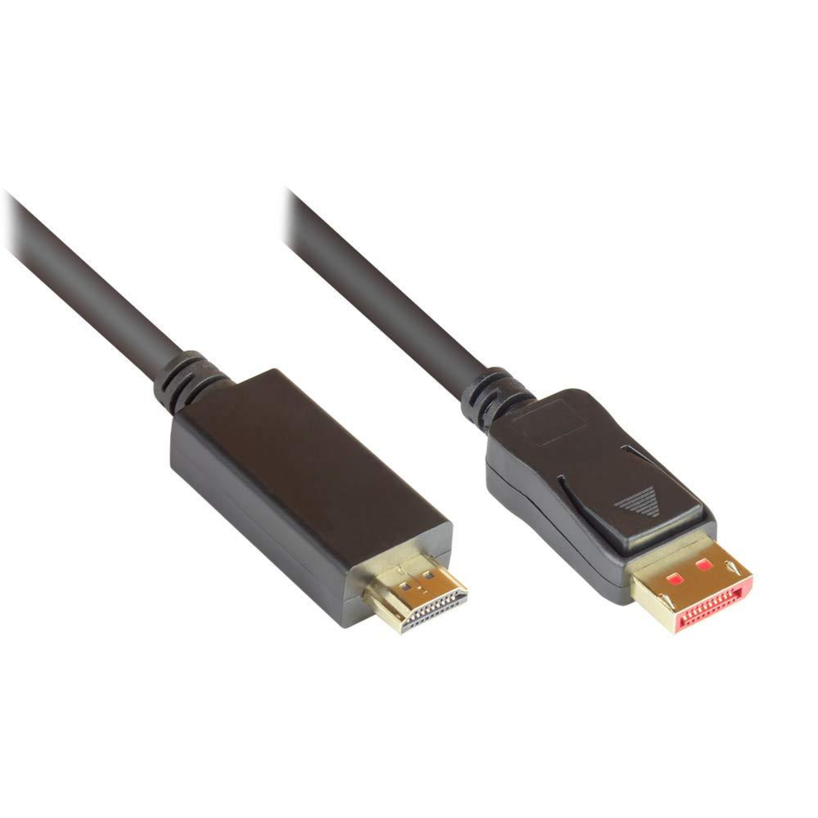 Good Connections Cable DP1.4-pin HDMI2.0-pin Black 2m
