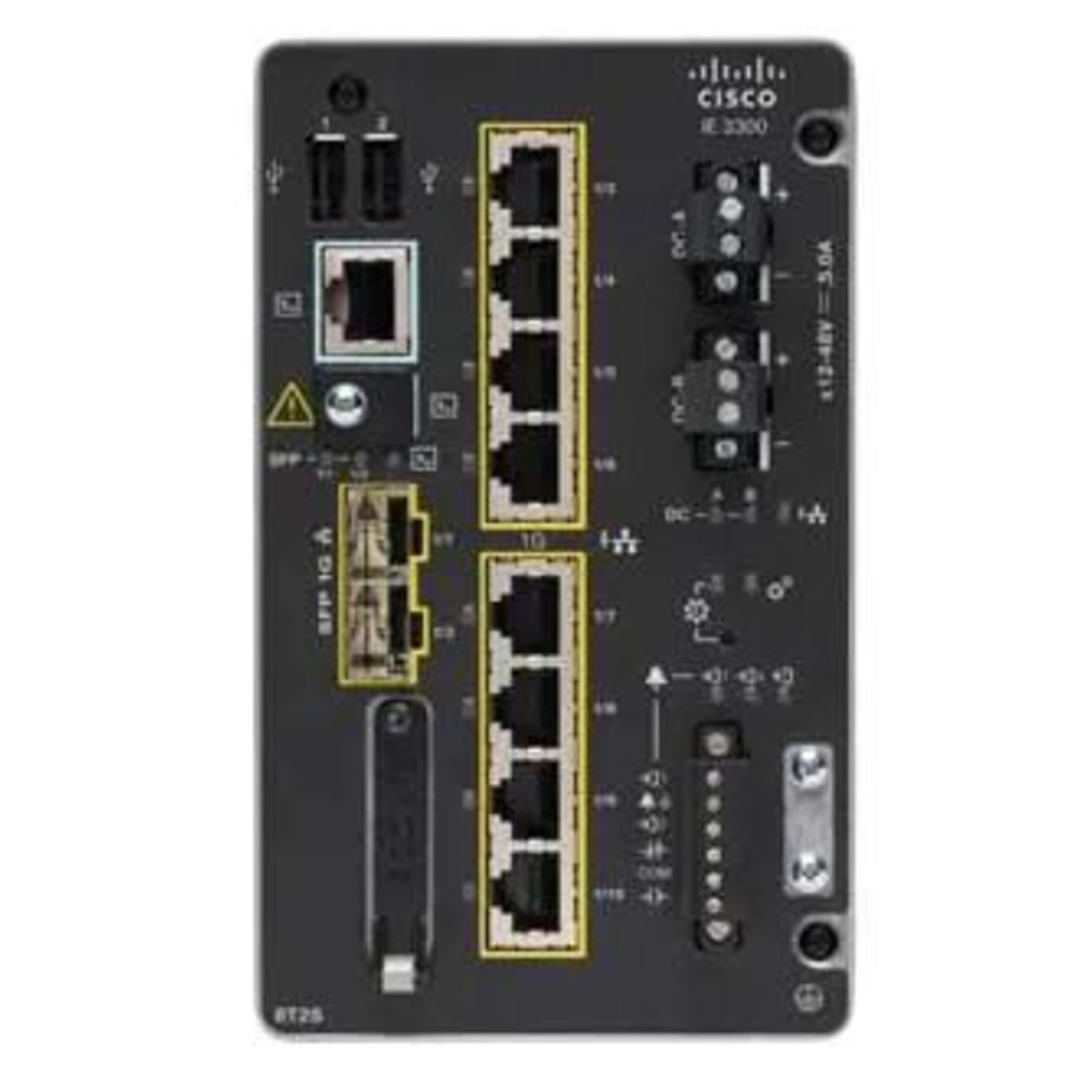Cisco Catalyst IE-3300-8T2S-E Managed L2 Gigabit Ethernet 10-100-1000 Rack-mounting