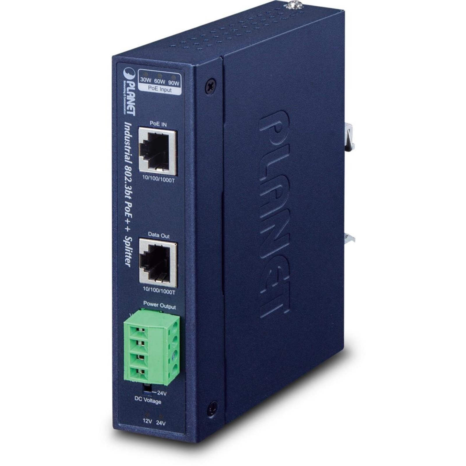 PLANET Industrial 1-802.3bt PoE++ Splitter