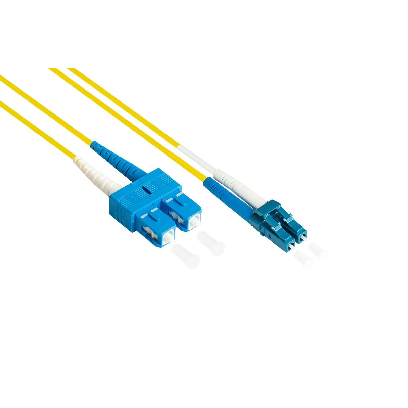 Good Connections Patch Cable Fibre Optic Duplex OS2 (Single Mode 9/125) LC/SC 1m