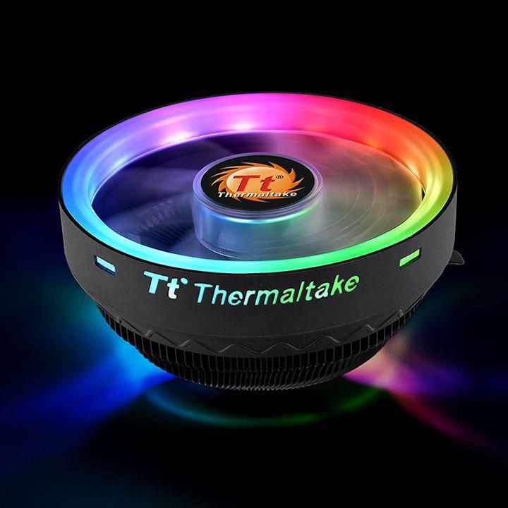 Thermaltake UX100 ARGB Lighting - Prozessor - Khler - 12 cm - LGA 1150 (Buchse H3) - LGA 1151 (Buchse H4) - LGA 1155 (Socket H2) - LGA 1156 (Socket H) - LGA 775... - AMD A - AMD Athlon - AMD Ryzen - Intel Celeron - Intel Core i3 - Intel Core i5 - Intel Core i7,... - 1800 U/min (CL-P064-AL12SW-A)