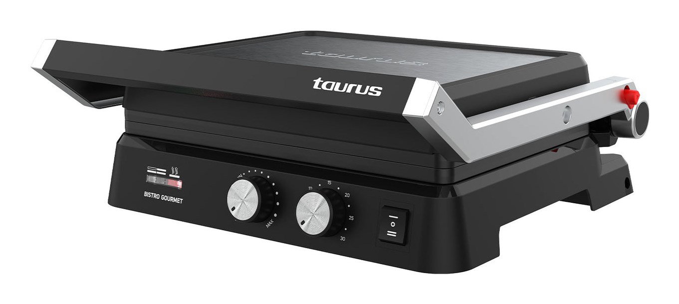 Taurus Bistro Gourmet 2600 W 2-in-1 contact grill