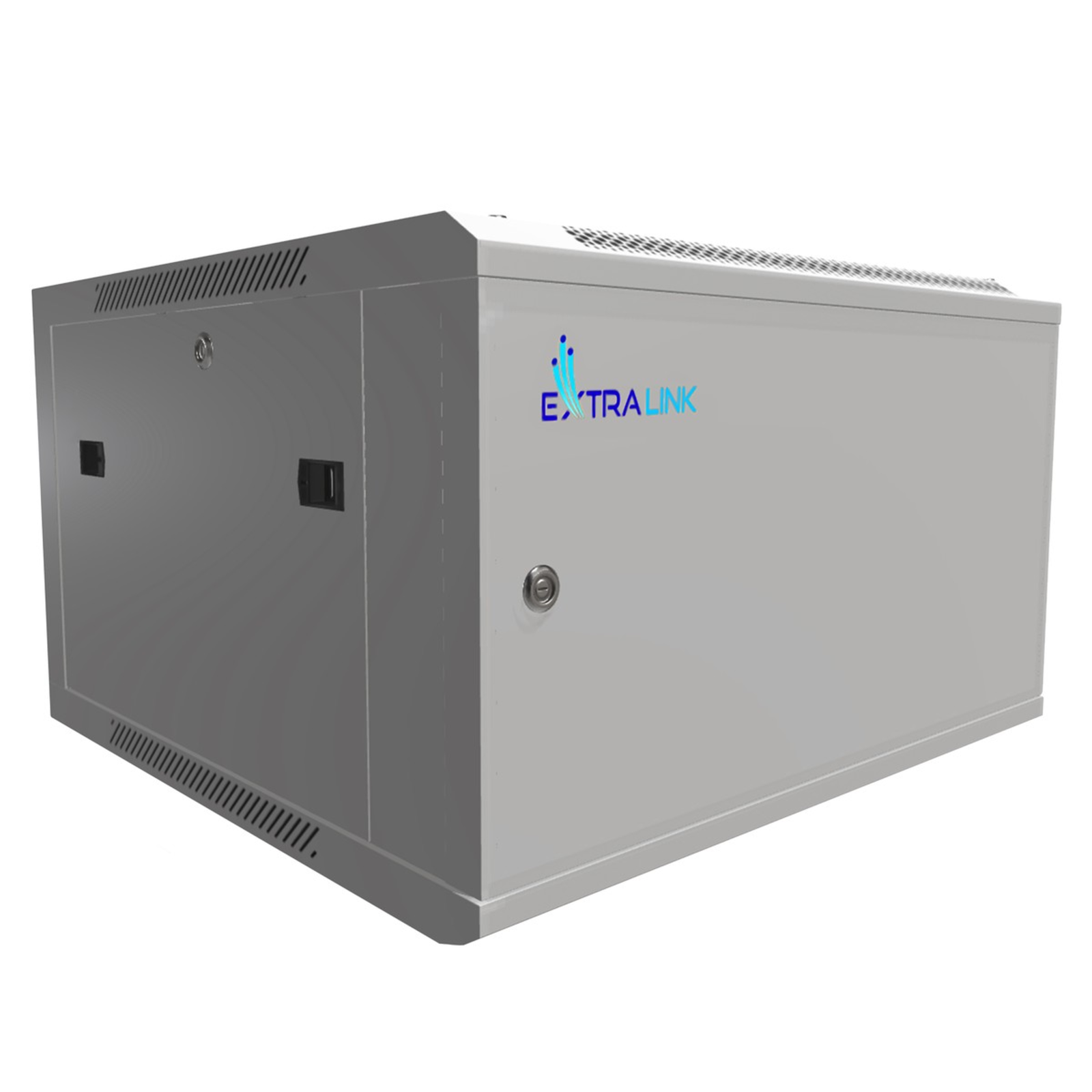 Extralink 6U 600x600 Rack Cabinet Grey Metal Door