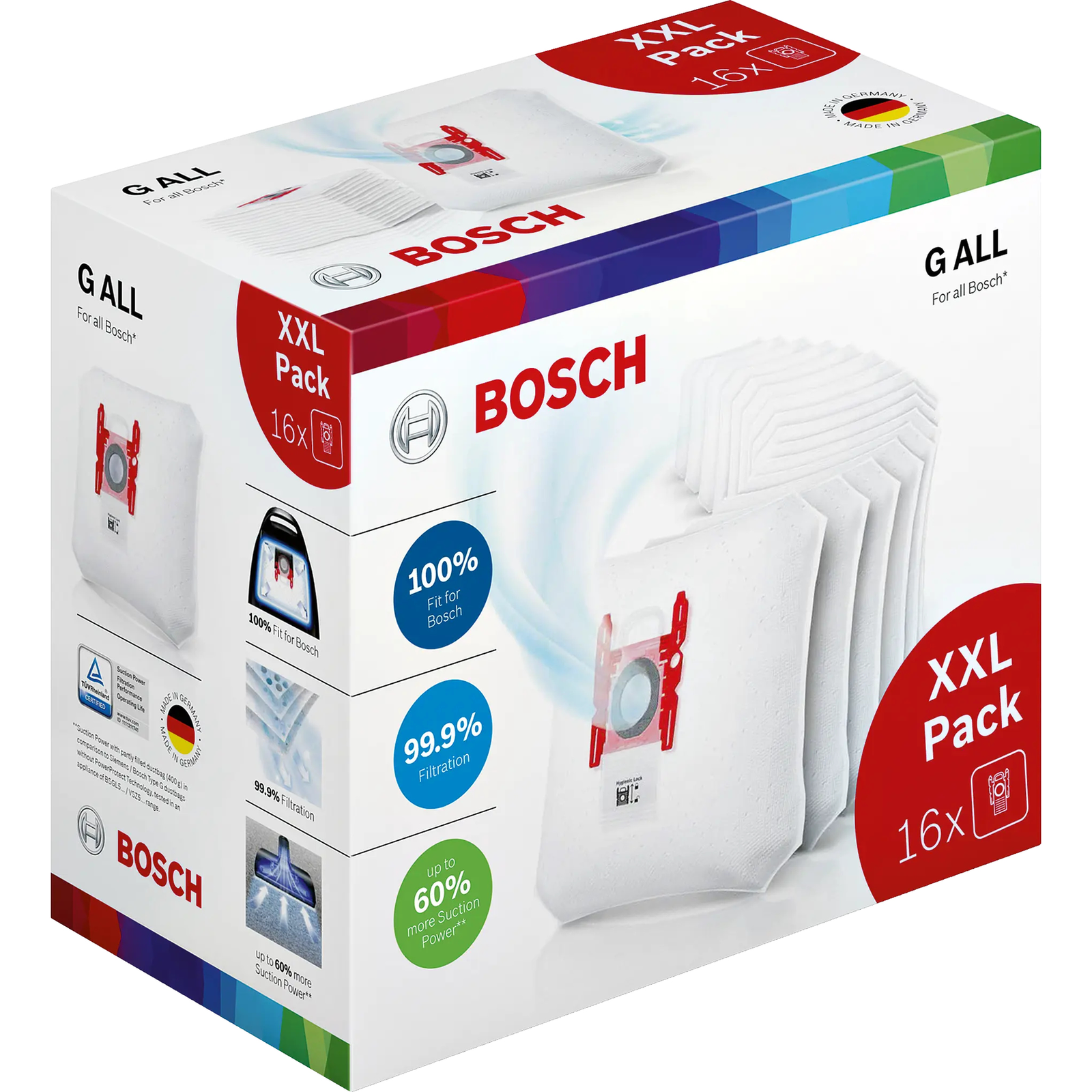 Bosch BBZ16GALL vacuum accessory/supply Dust bag Cylinder vacuum