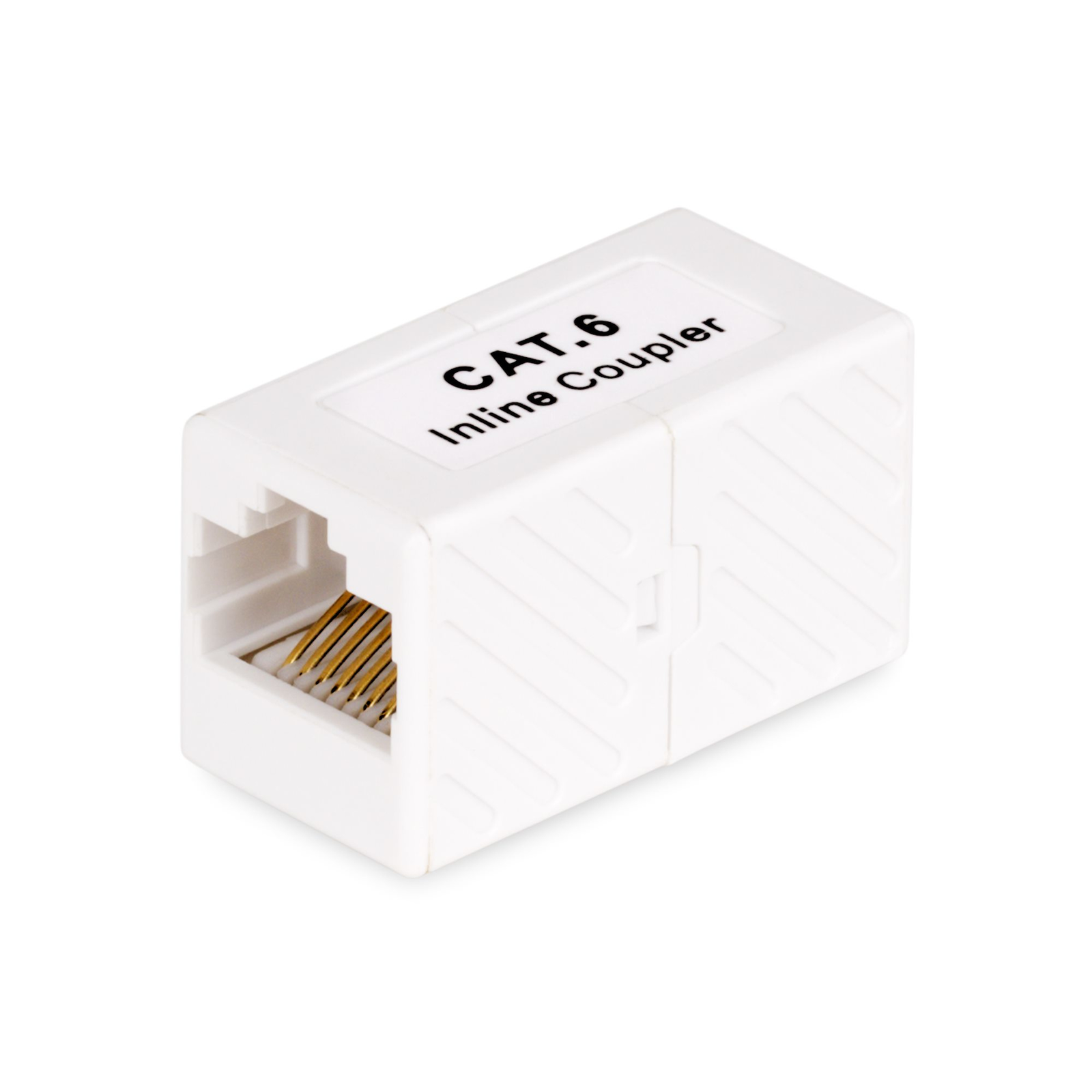 StarTech.com RJ45 Coupler 5-pack Inline Cat6 Coupler Extension Cable T568B Plug F-F