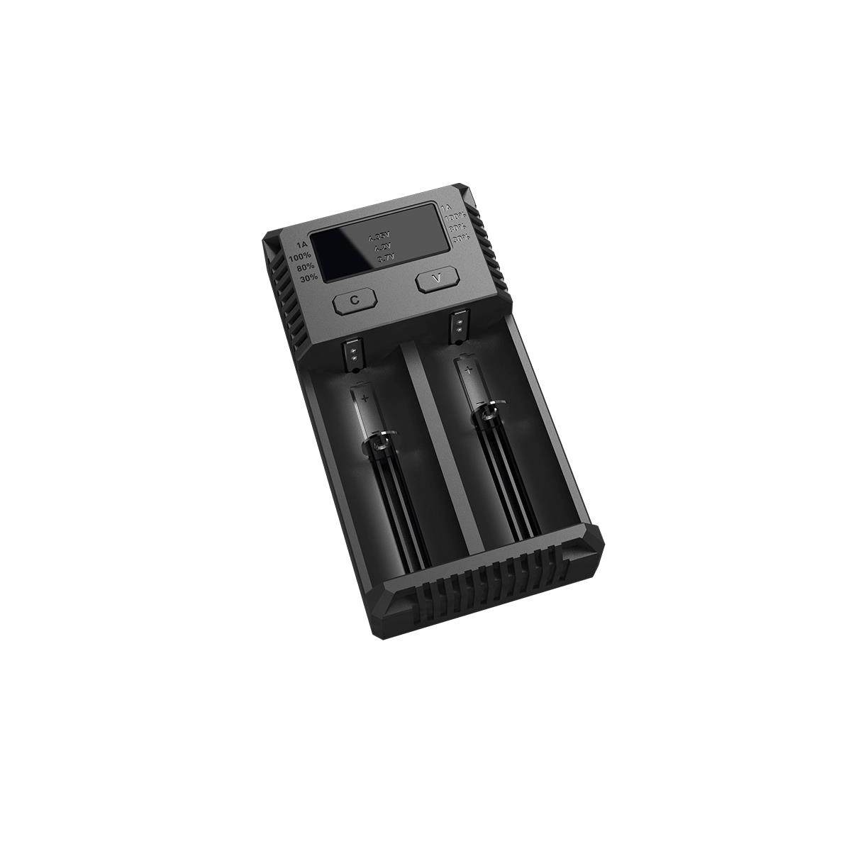 BATTERY CHARGER 2-SLOT/INTELLICHARGER NEW I2 NITECORE