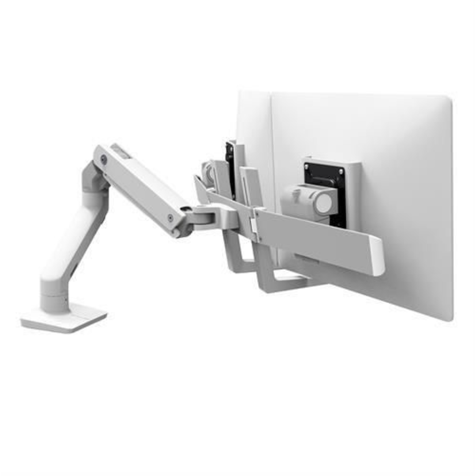 Ergotron HX Dual Monitor Desk Arm White