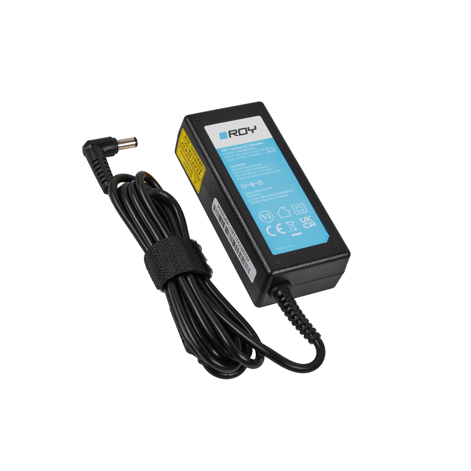 Greencell Laptop Charger RDY 19V 3.42 65W Asus R510C R510L R556L X550C X550L X550V X551C