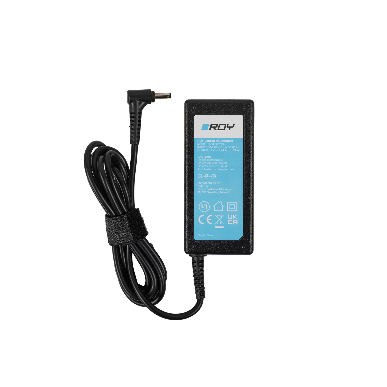 Greencell Charger RDY 19V 3.42 65W Asus F553 F553M F553MA R540L R540S X540S X553 X553M X553MA