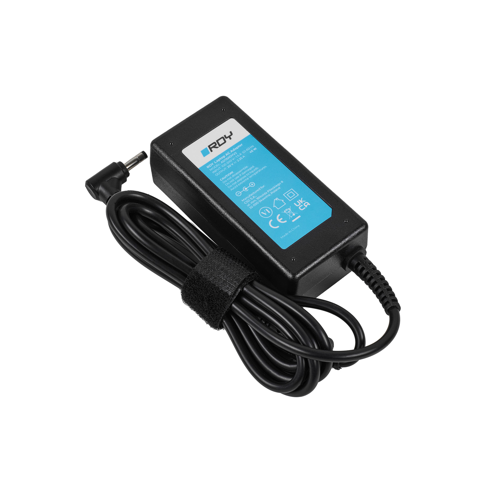 Greencell Laptop Charger RDY 20V 2.25A 45W Lenovo IdeaPad 110 110-15 100-15IBY 110-15IBR