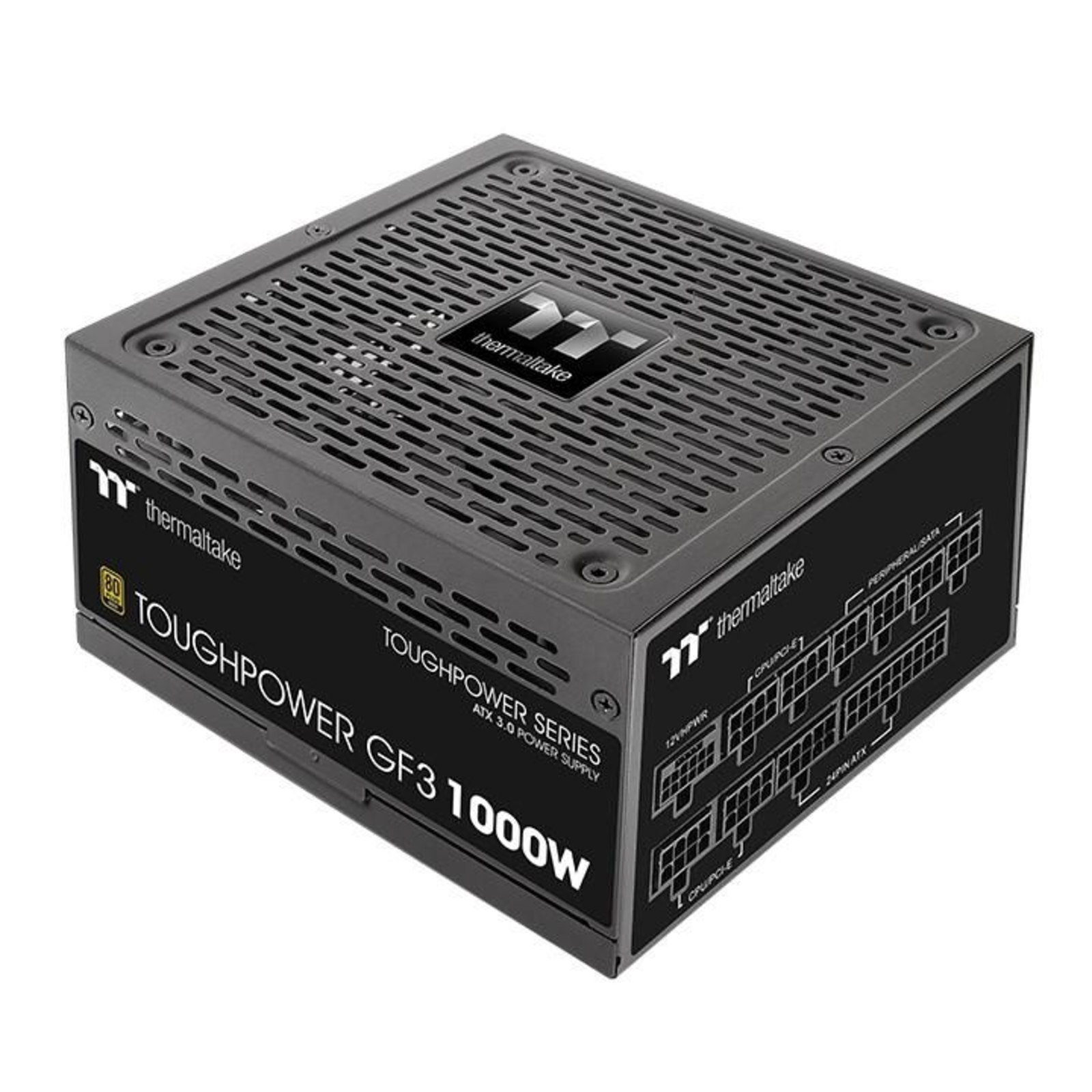 Thermaltake Power Supply Unit 1000 W 24-Pin Atx Black