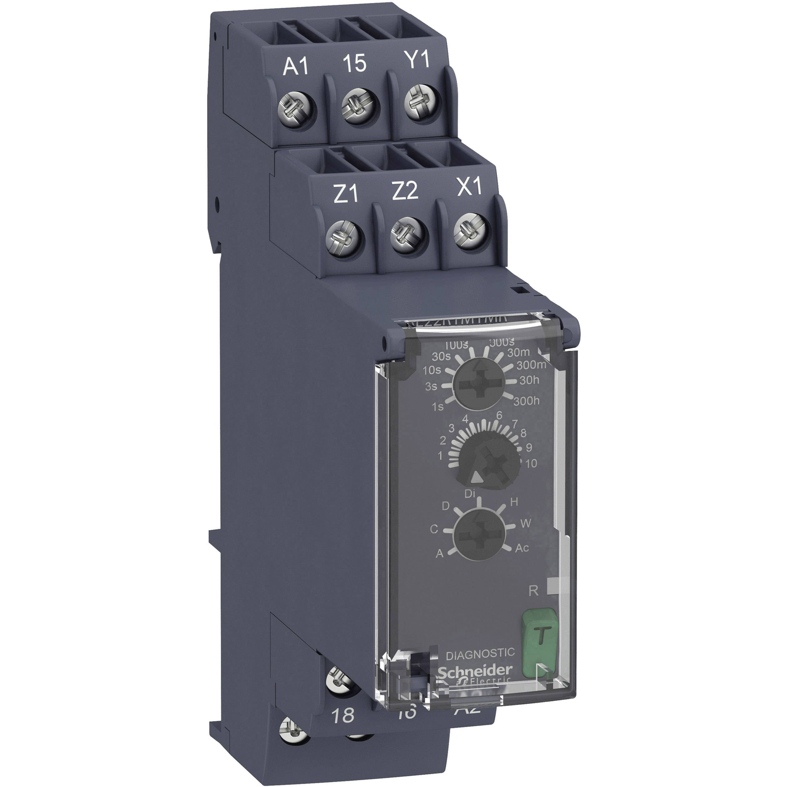 APC RE22R1MYMR Time Relay Multifunctional 1 Pc. Time Range 0.05 S 300 H 2
