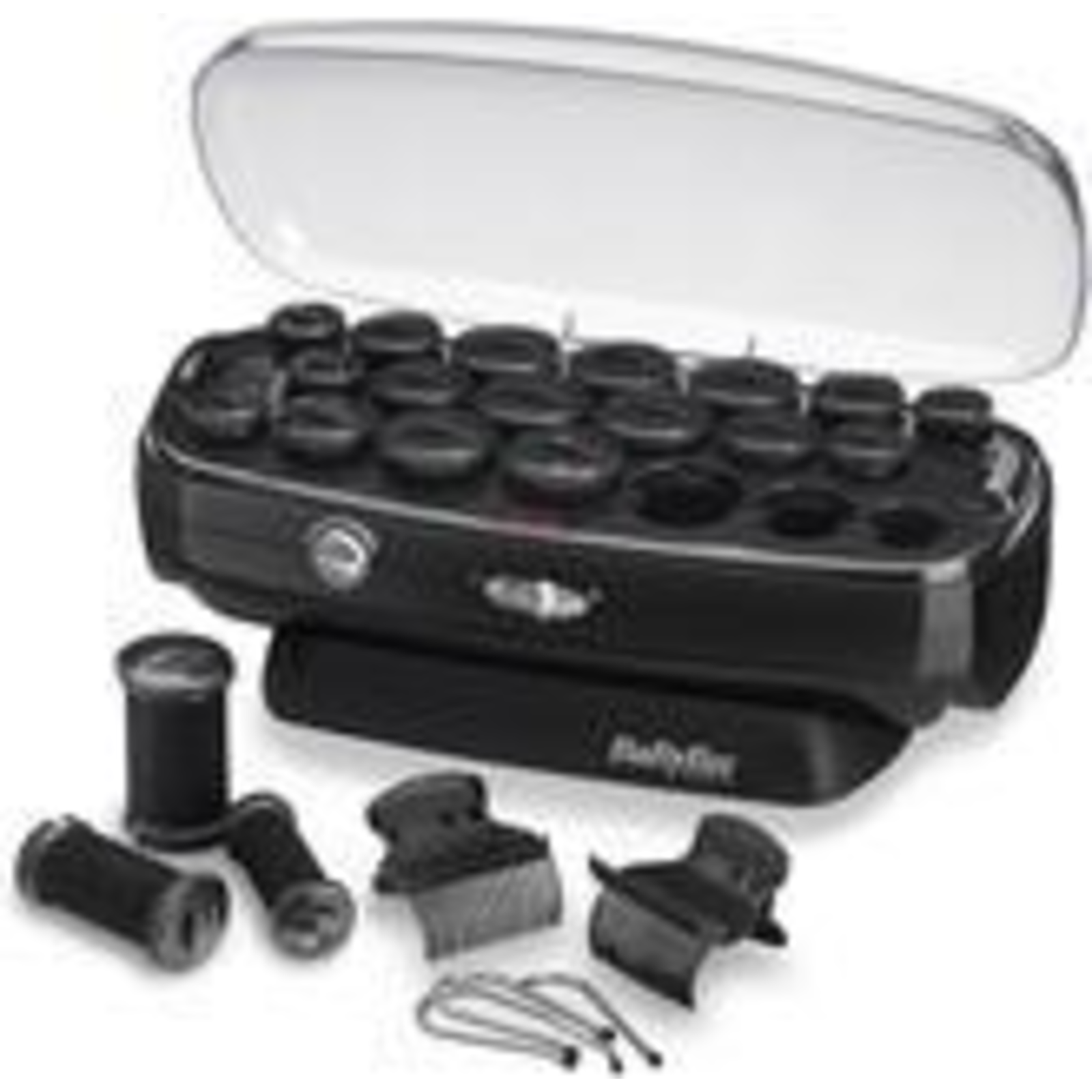 Babyliss Heated Hair Rollers Black Black (RS035E)