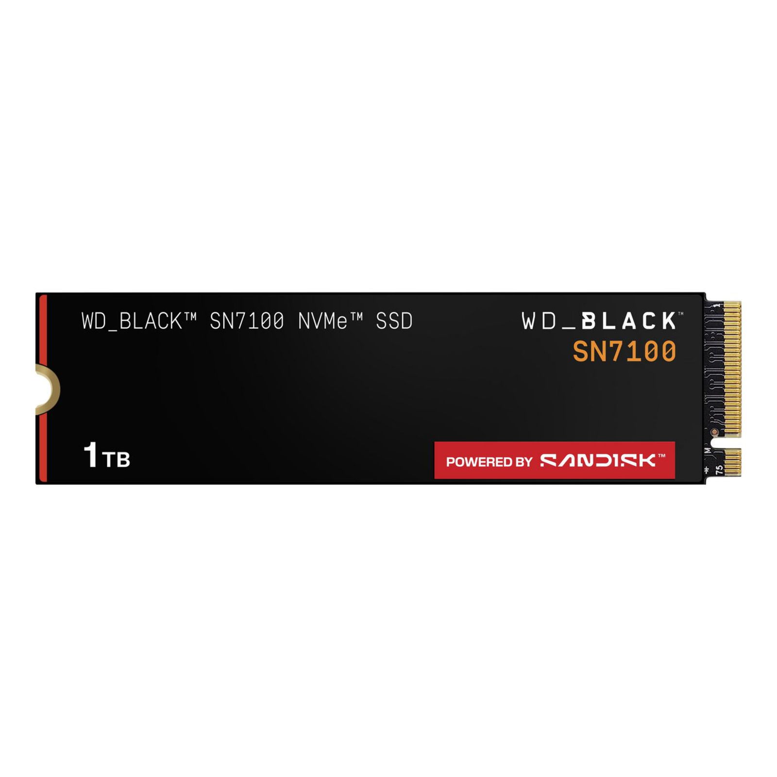 Western Digital Black SN7100 NVMe SSD 1TB M.2 2280 Black SN7100 (WDS100T4X0E-00CJA0)