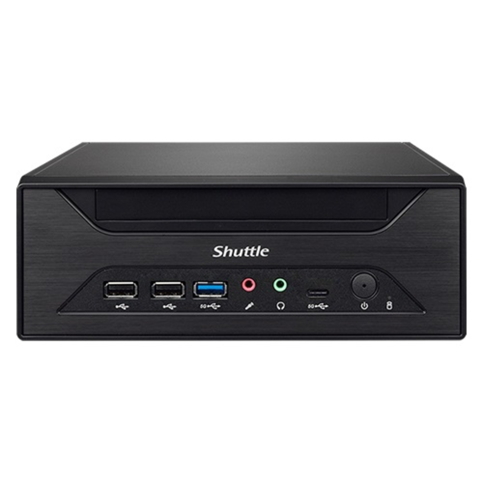 Shuttle XPC Slim XH610 Barebone Slim-PC LGA1700-socket