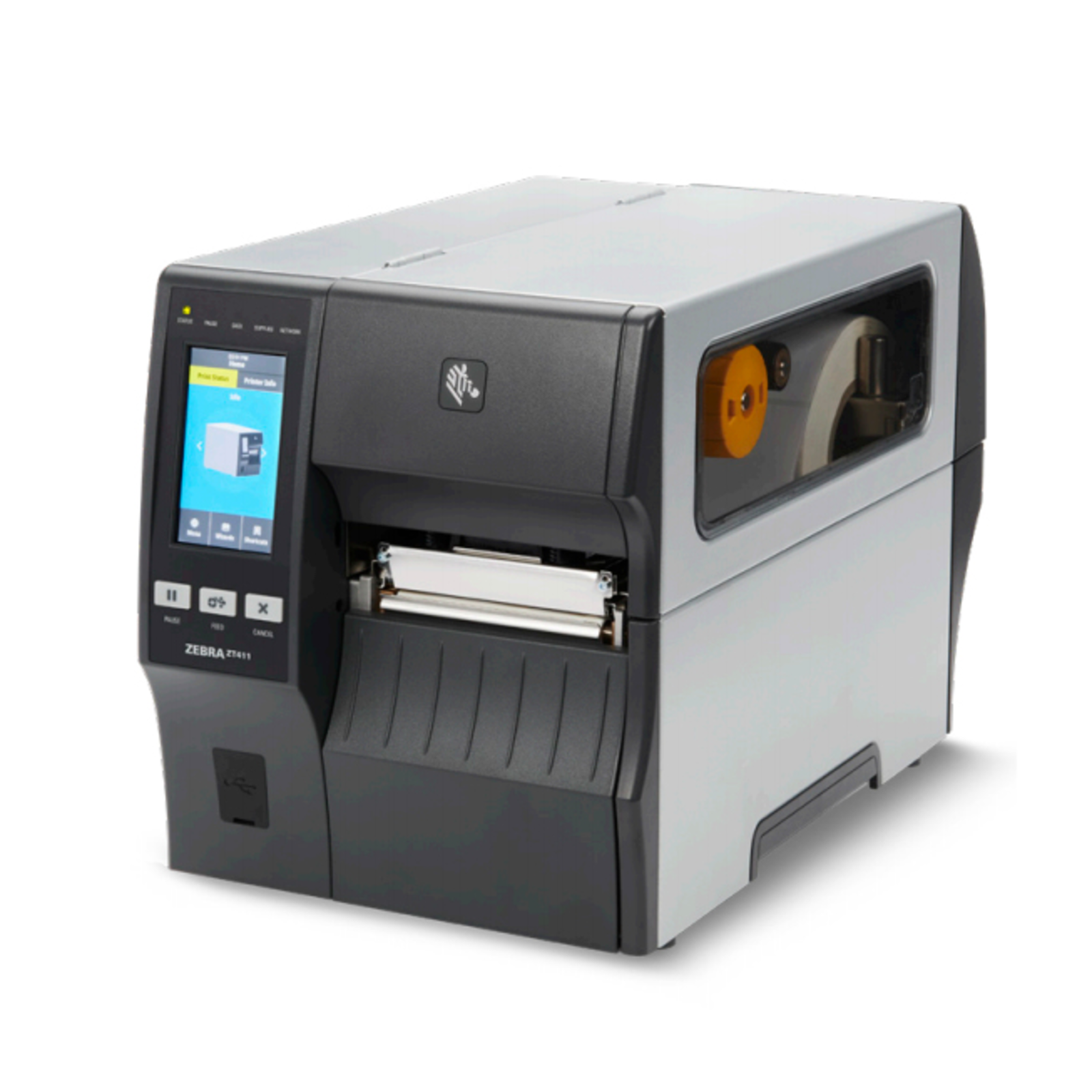 Zebra ZT400 Series ZT411 Label Printer Direct Thermal Thermal Transfer Roll 10.8 Cm