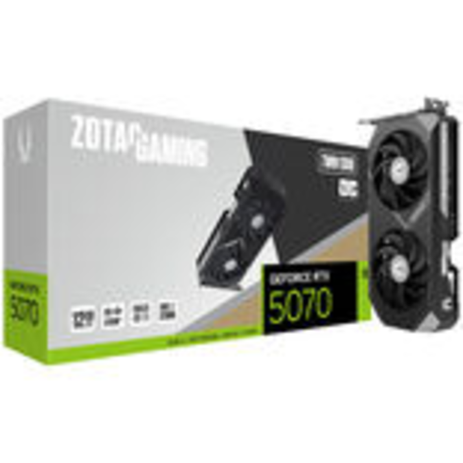ZOTAC GAMING GeForce RTX 5070 TWIN EDGE OC 12GB GDDR7