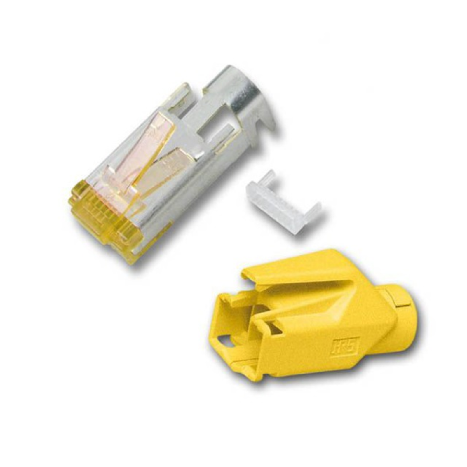 EFB Elektronik RJ45 Hirose Connector STP TM31 Yellow 100 Pieces 3 Elements Cat.6A
