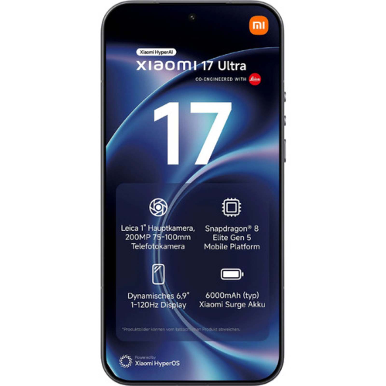 Xiaomi 17 Ultra 512GB 16GB RAM Black