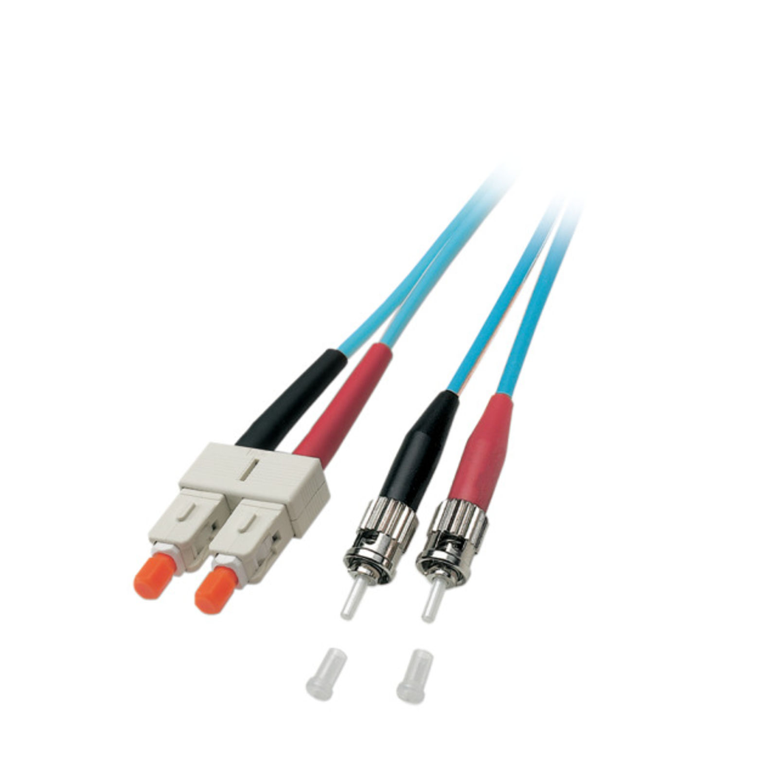 EFB Elektronik Duplex Jumper SC-ST 50/125 OM3 LSZH Aqua 3.0mm 40m