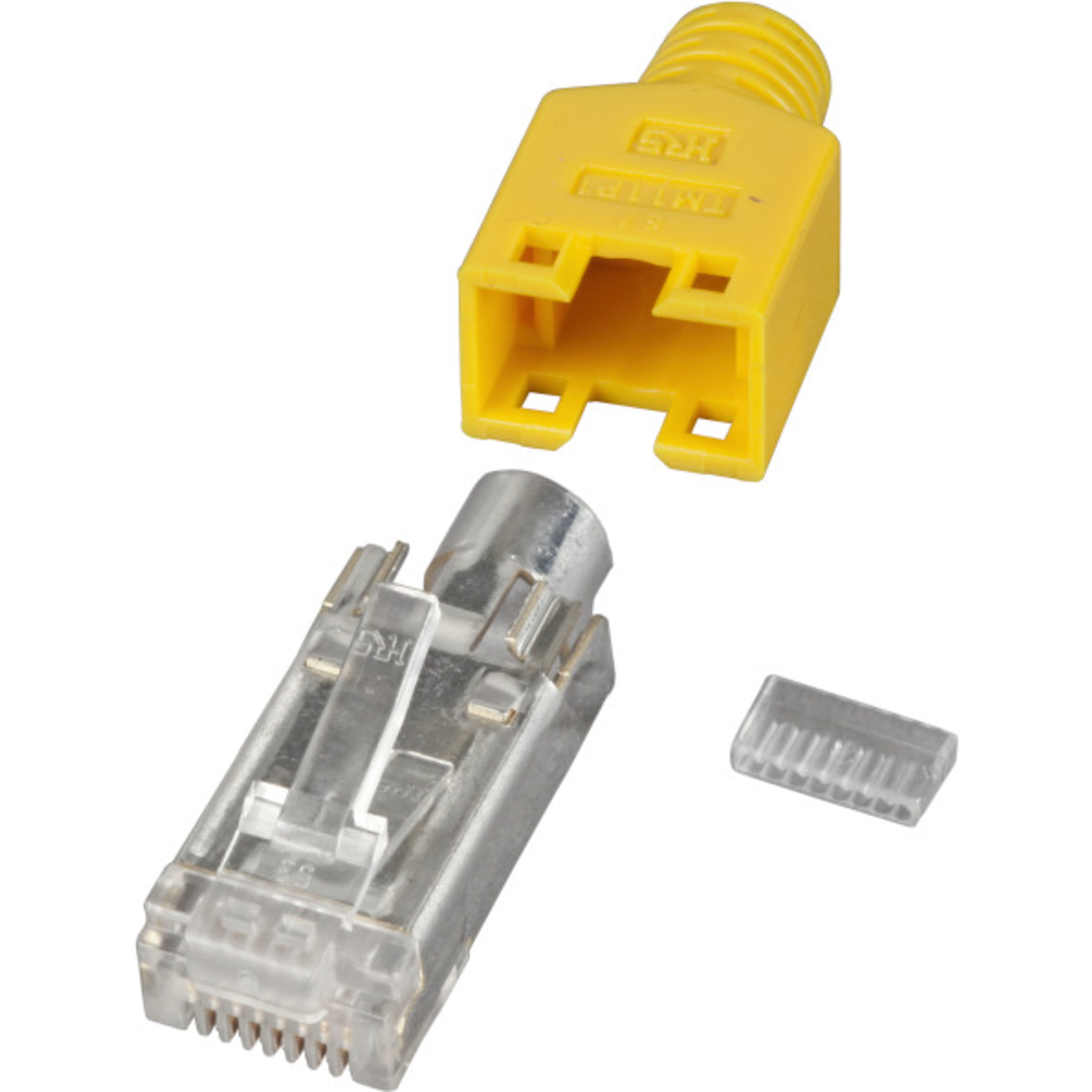 EFB Elektronik RJ45 Hirose Connector STP TM11 Yellow 100 Pieces 3 Elements Cat. 5e