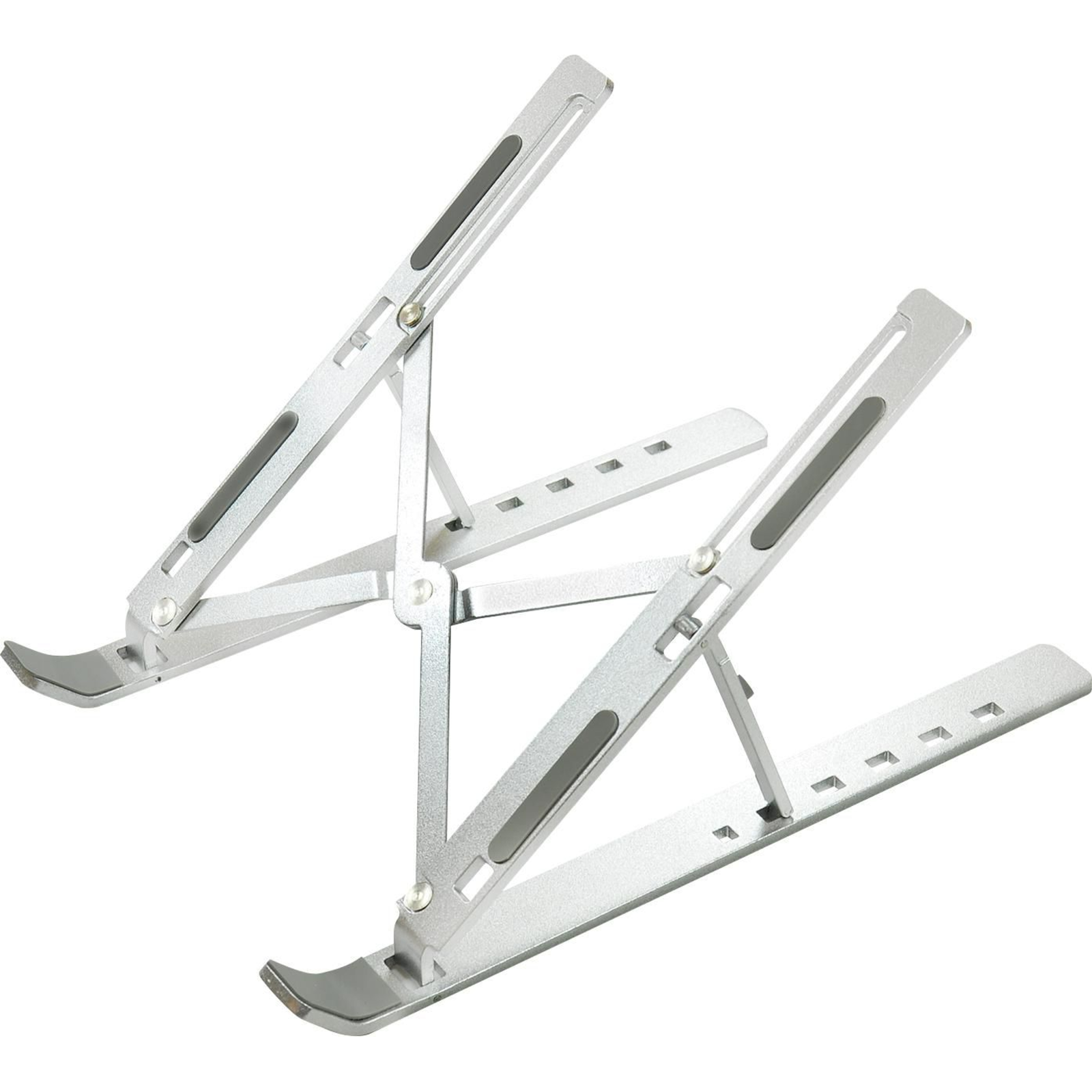 Vision VLM-F Laptop Stand Glass Silver