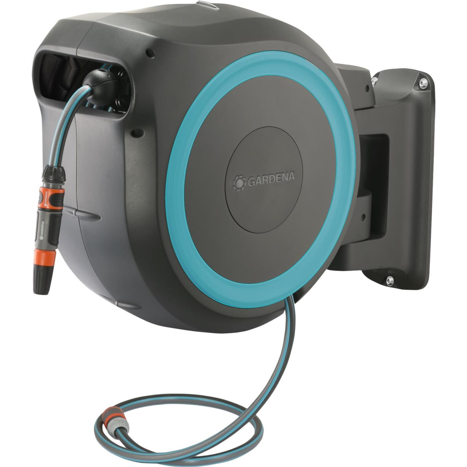 Gardena 18625-20 Wall-mounted Roll Automatic Functional Black Blue 30 M