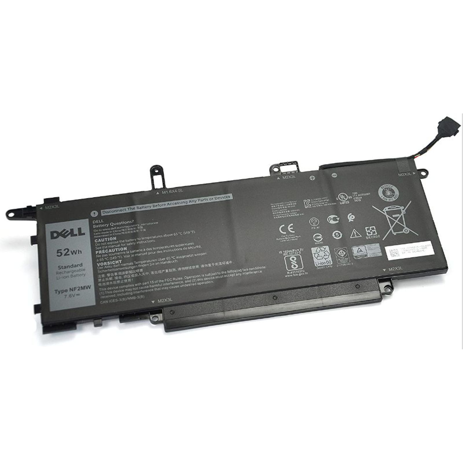 Dell Battery 52WHR 4 Cell