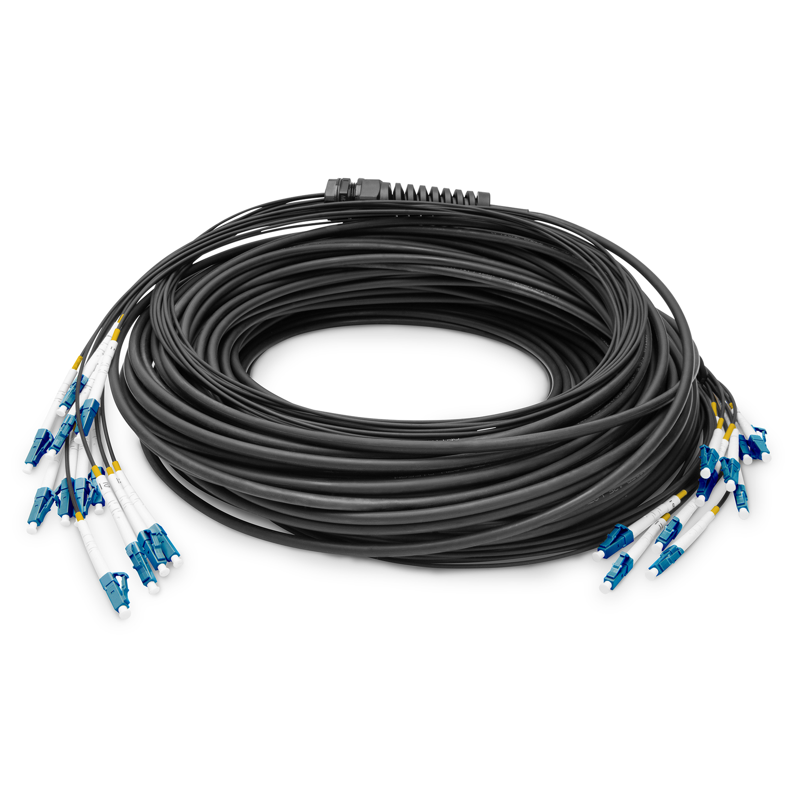 Digitus Pre-Terminated Universal Fibre Optic Breakout Cable, Single-Mode OS2, 12 Fibres, LC/UPC