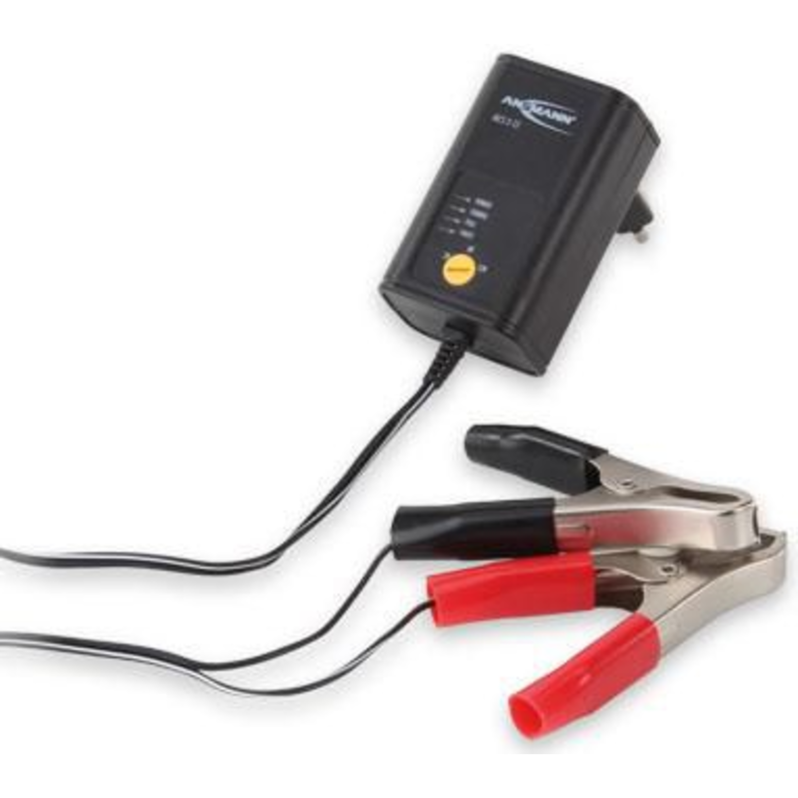 Ansmann ALCS 2-12-0.4 Battery Charger 400 MA 2 Output Connection Points Crocodile Clip