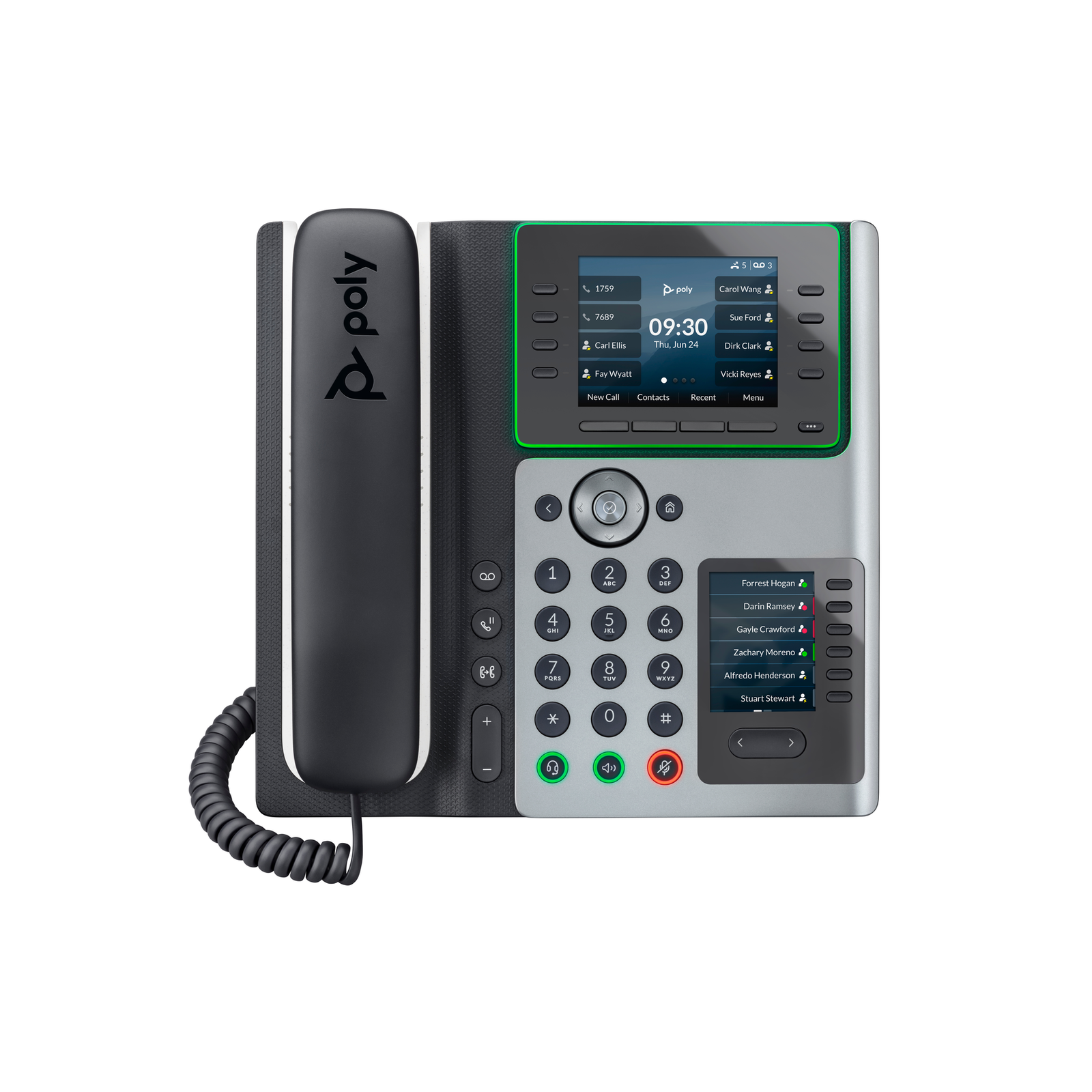 HPI Poly Edge E450 VoIP Phone with Caller ID-call Waiting Function