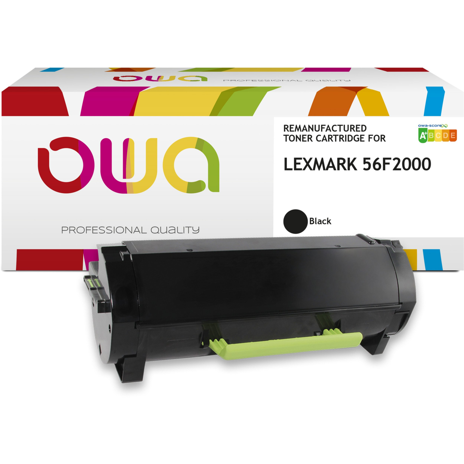 Armor OWA Toner Compatible with Lexmark 56F2000 Black 6,000 Pages Compatible Toner Cartridge