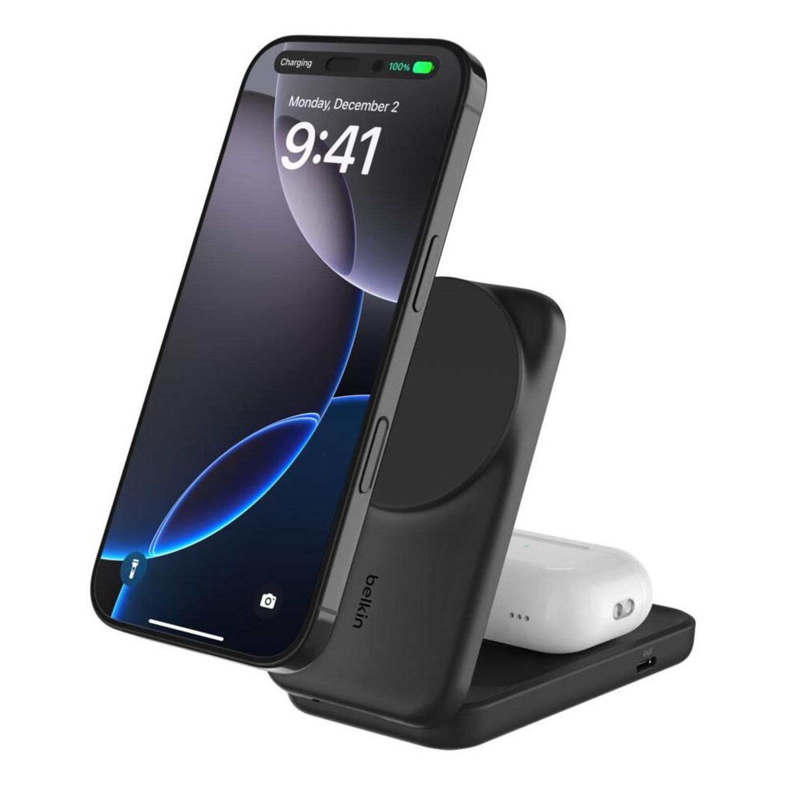 Belkin Wireless Lader 2-In-1 25W Black