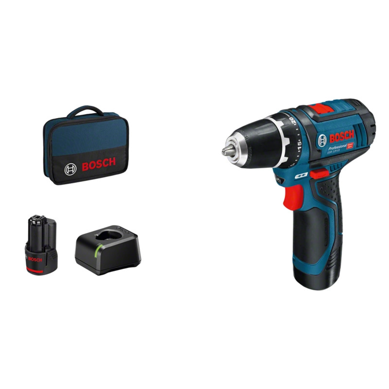 Bosch GSR 12V-15 Professional Drill/screwdriver