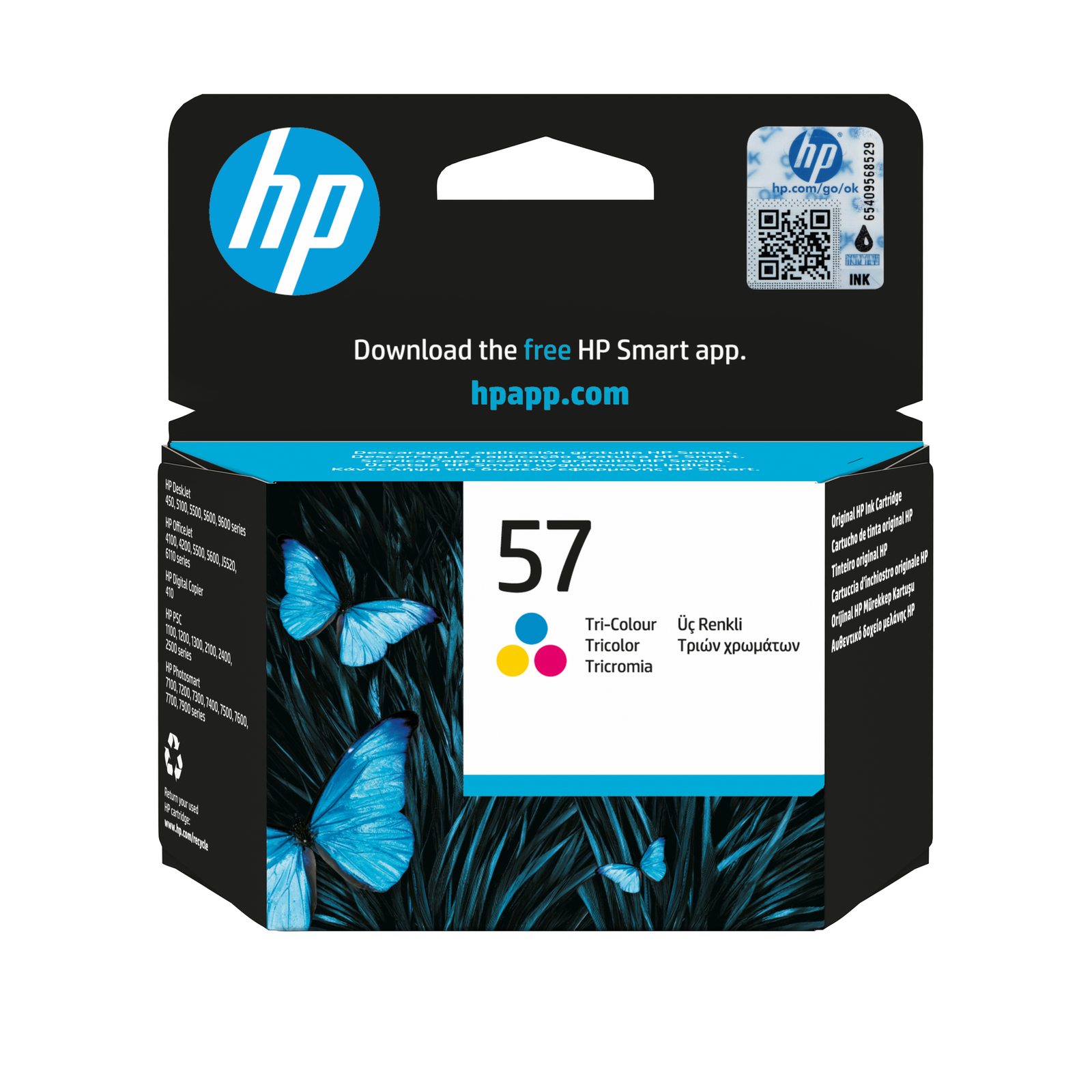 HPI 57 Tri-color Original Ink Cartridge