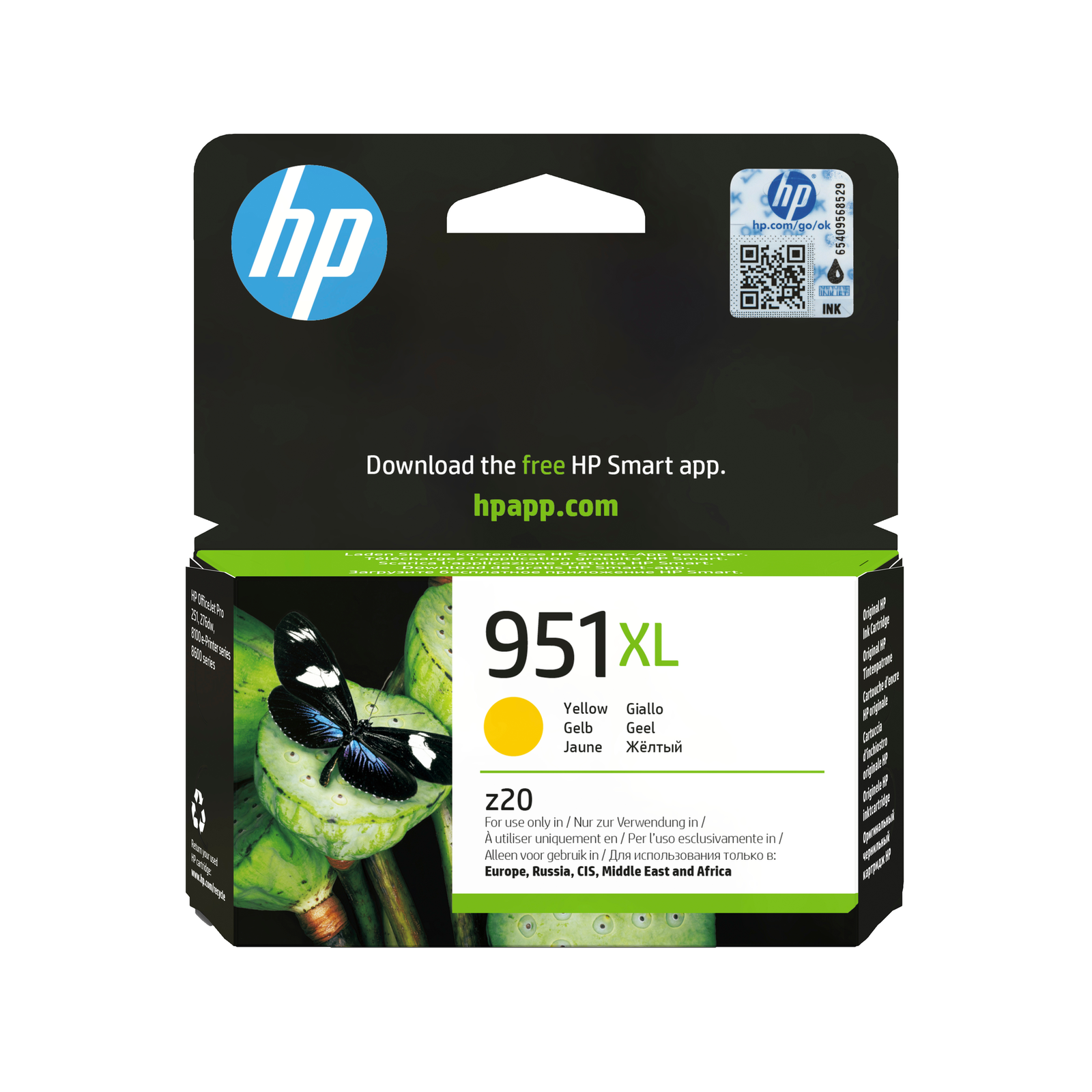 HPI 951XL Yellow 1500 Pages Ink CN048AE