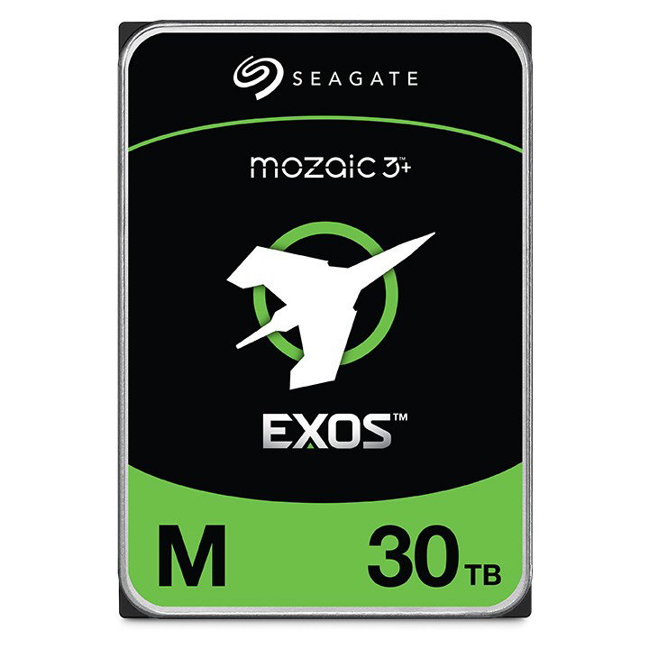 Seagate Exos M internal hard drive 30 TB 7200 RPM 512 MB 3.5 Serial ATA (ST30000NM004K)