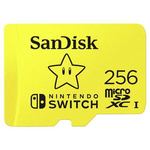 SANDISK NINTENDO MICROSDXC - SQXAO 256GB UHS-1