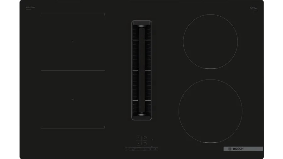 Bosch Serie 4 PVS811B16E hob Black Built-in 80 cm Zone induction hob 4 zone(s)
