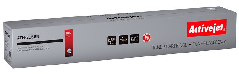 Activejet ATM-216BN Toner Cartridge (replacement for Konica Minolta TN216BK; Supreme; 29000 pages; black)