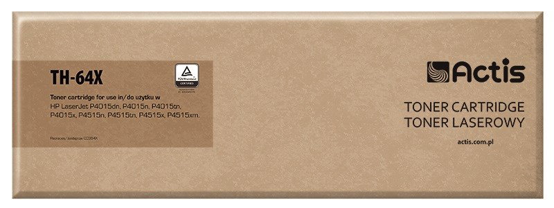 ACTIS TH-64X Toner Cartridge (replacement for HP 64X CC364X; Standard; 24000 pages; black)