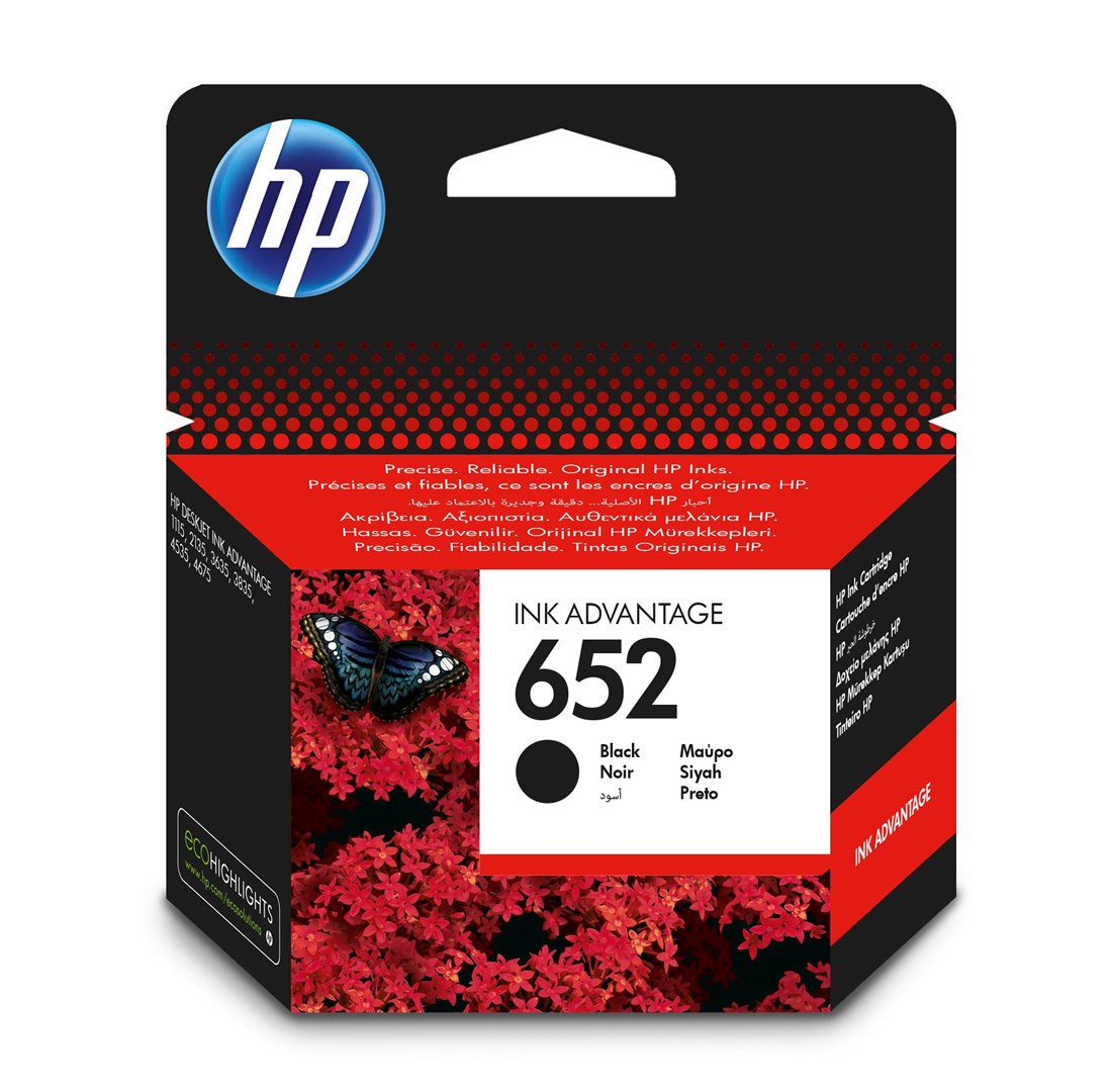 HP 652 Original Black