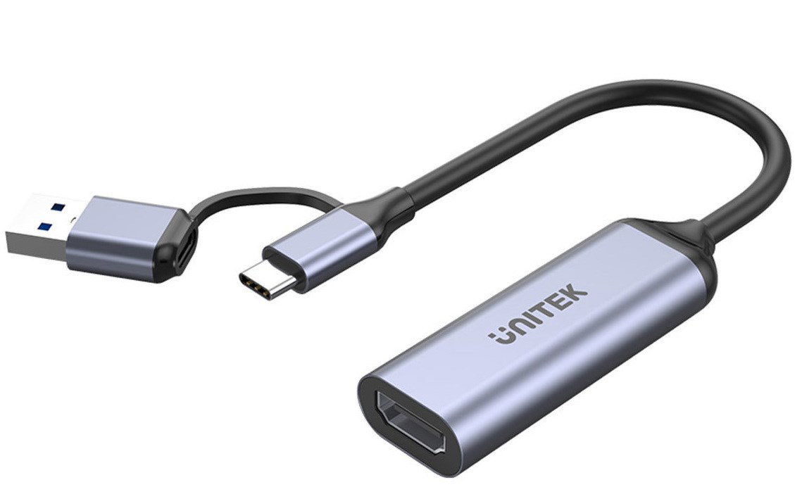 Video grabber Unitek USB-C/A, 4K HDMI 1.4b