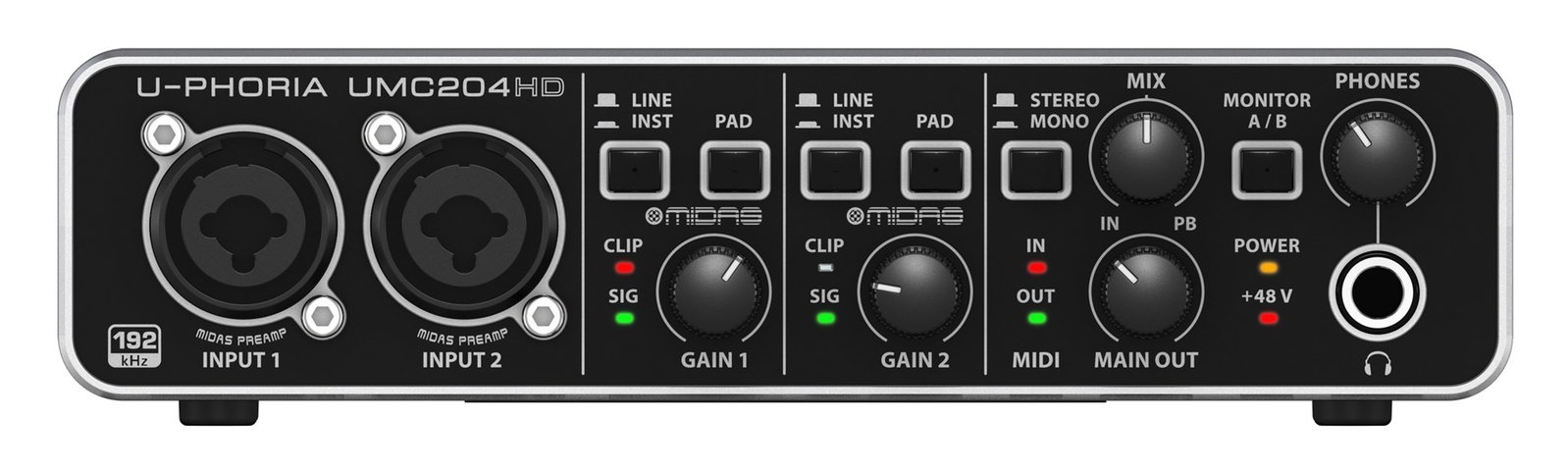 Behringer UMC204HD supplementary music equipment