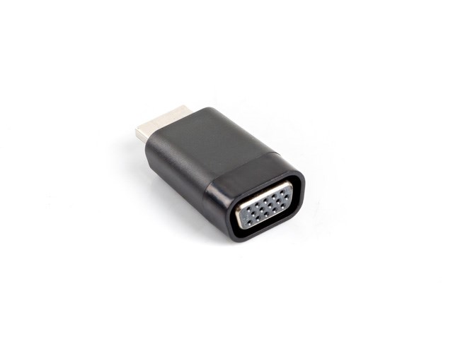 LANBERG ADAPTER HDMI-A(M)->VGA(F) AD-0016-BK