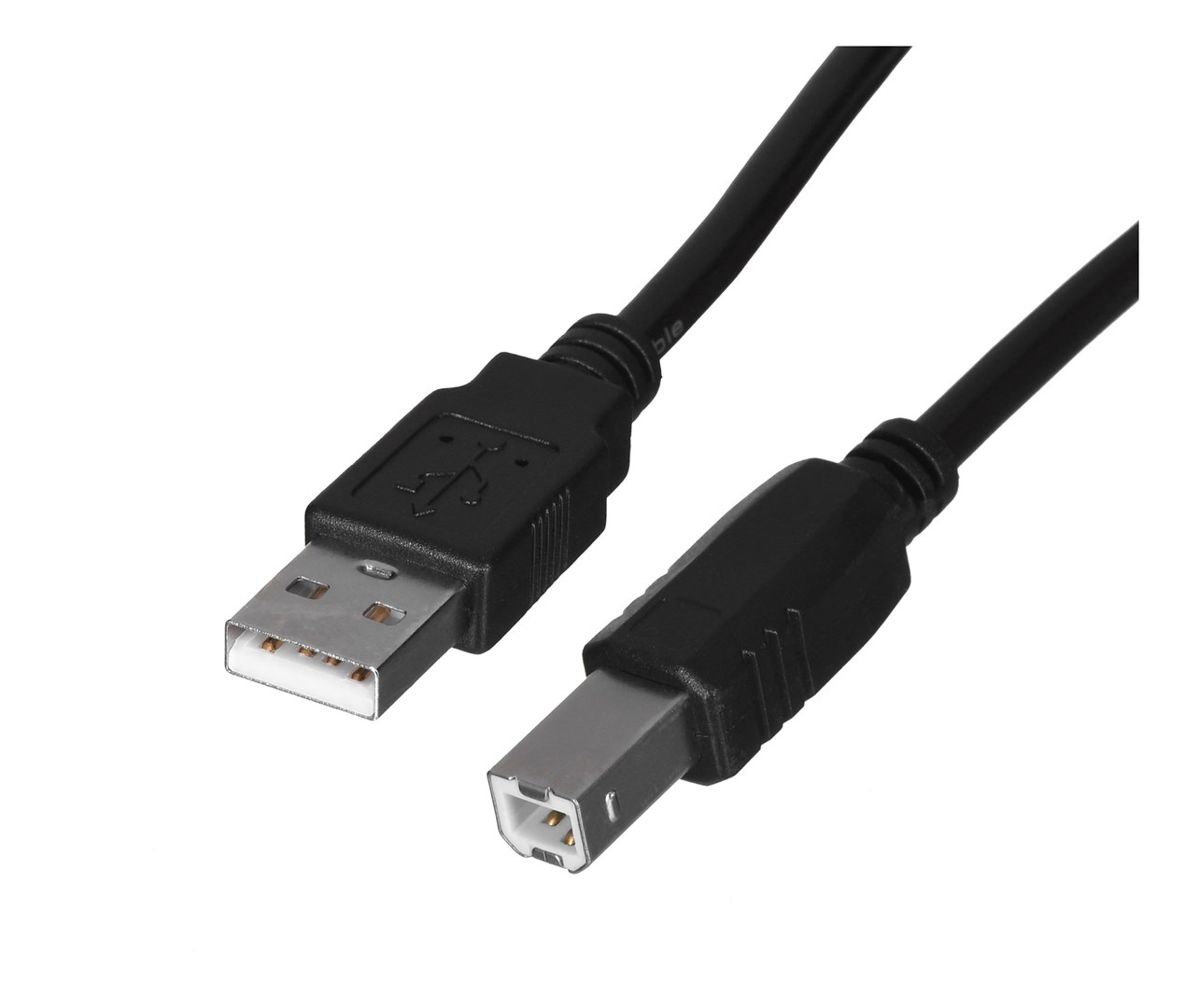Lanberg CA-USBA-10CC-0018-BK USB cable USB 2.0 1.8 m USB B Black