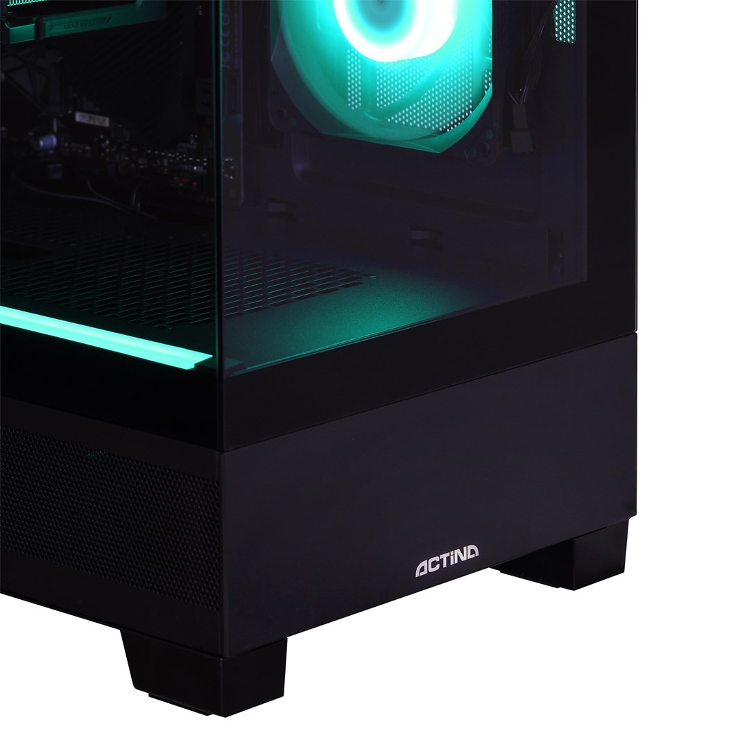 Actina 5901443416395 PC AMD Ryzen 5 7600X 32 GB DDR5-SDRAM 1 TB SSD NVIDIA GeForce RTX 5070 Midi Tower Black
