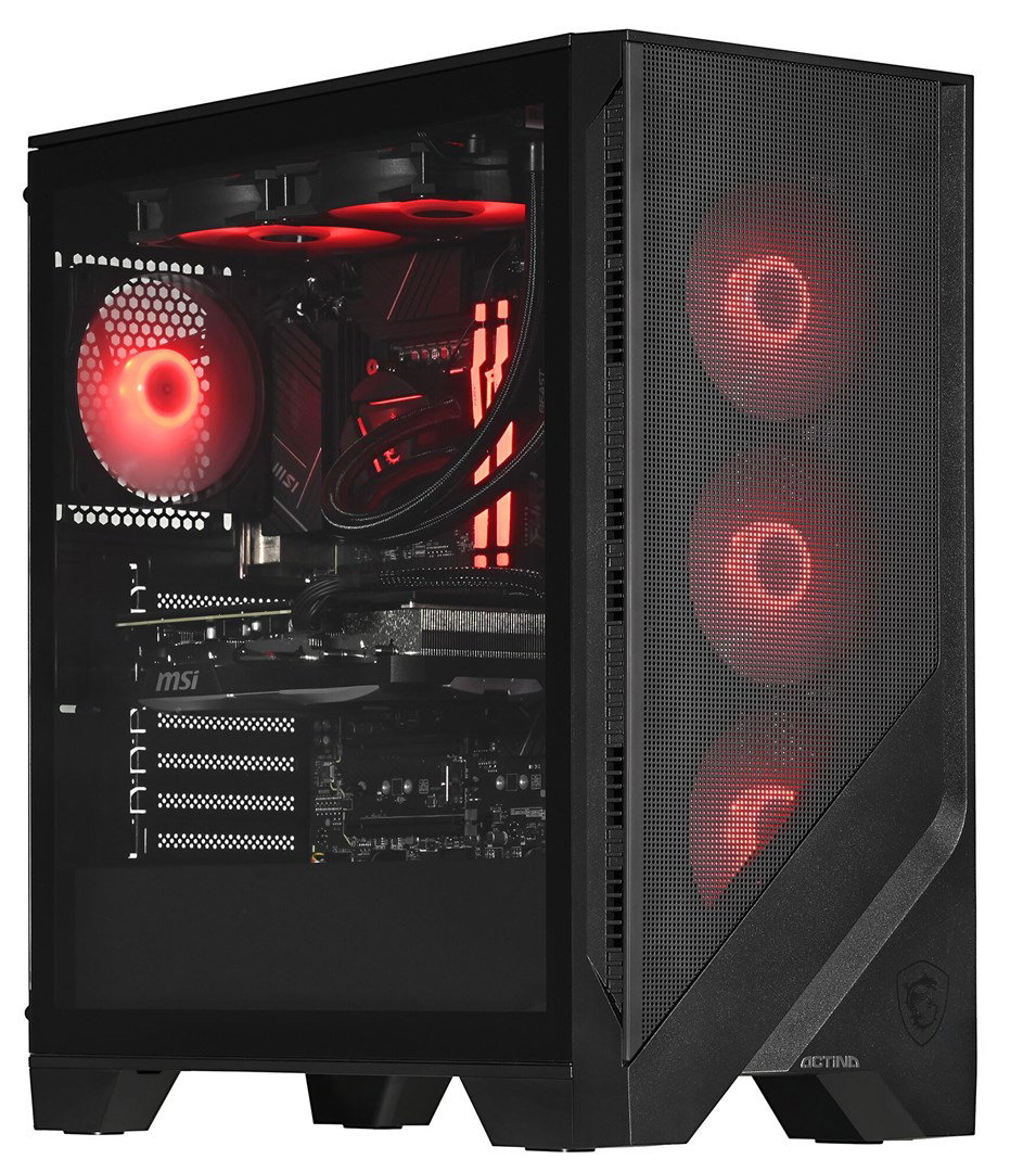 Actina 5901443421535 PC Intel Core Ultra 7 265KF 32 GB DDR5-SDRAM 2 TB SSD NVIDIA GeForce RTX 5080 Windows 11 Home Midi Tower Black