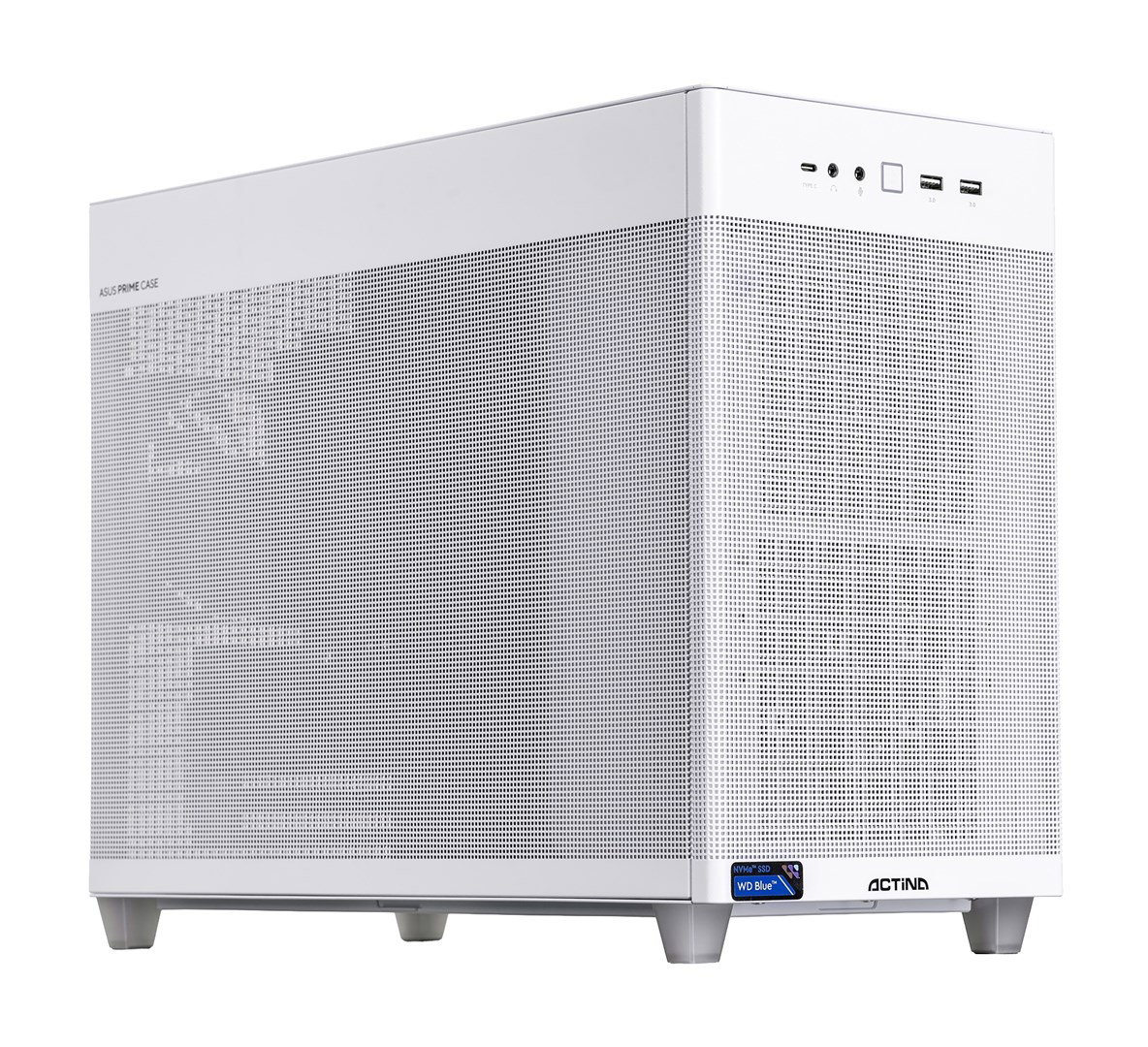 Actina 5901443431701 PC AMD Ryzen 7 8700F 32 GB DDR5-SDRAM 1 TB SSD NVIDIA GeForce RTX 5060 Ti Mini Tower White